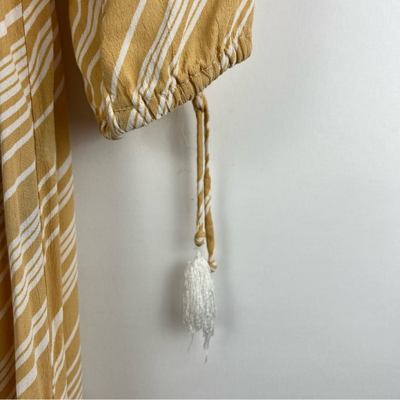 Faithful The Brand Yellow Striped Long Dress Size XS - Picture 11 of 13